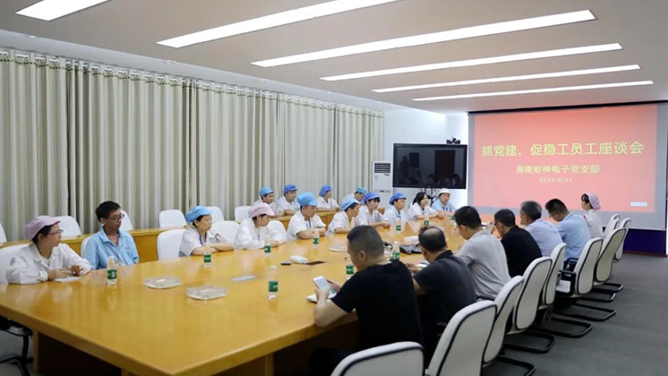 抓黨建、促穩(wěn)工”——炬神電子黨支部為企業(yè)穩(wěn)工獻(xiàn)計獻(xiàn)策